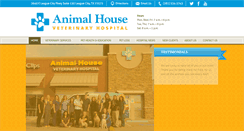 Desktop Screenshot of myanimalhousevets.com